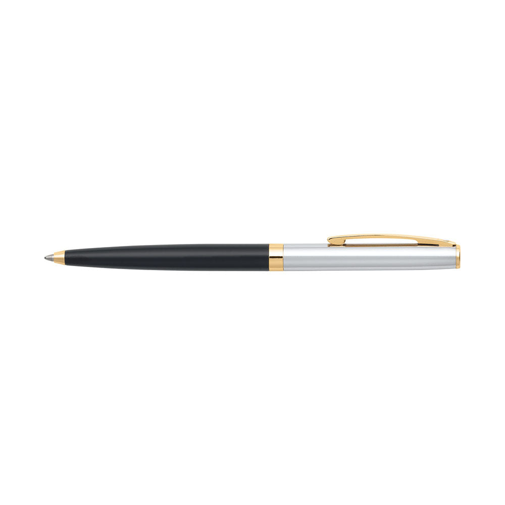 Sheaffer Sagaris 9475 Black Chrome GT Ball Pen with A5 Notebook