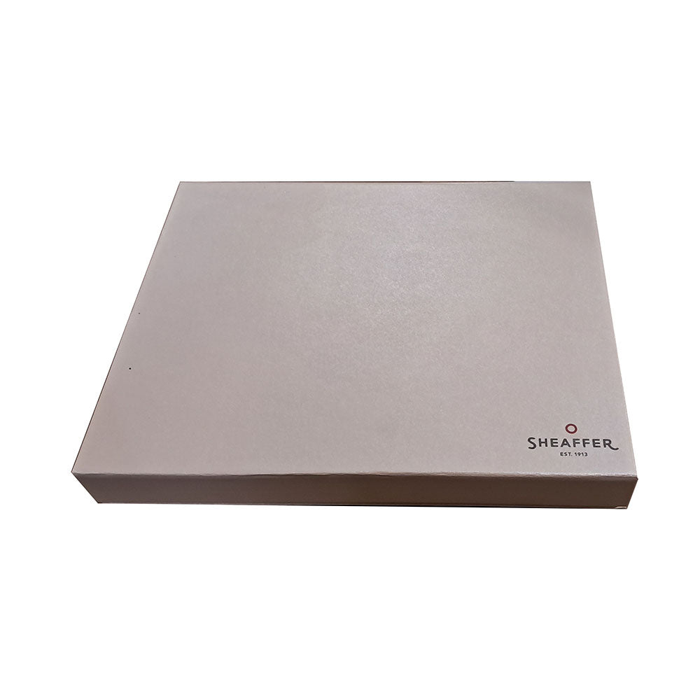 Sheaffer Sagaris 9475 Black Chrome GT Ball Pen with A5 Notebook