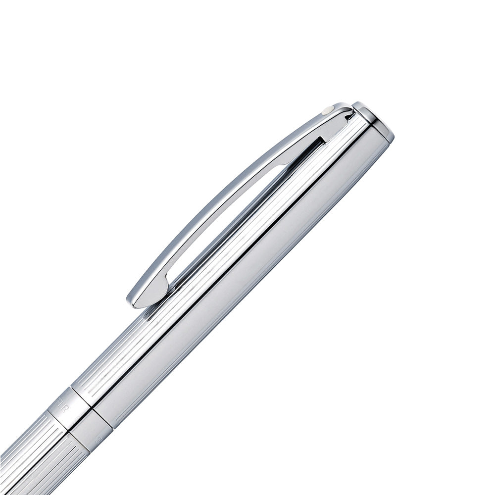 Sheaffer Sagaris Chrome With Chrome Plated Trim Ballpoint Pen