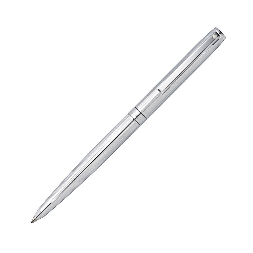 Sheaffer Sagaris Chrome With Chrome Plated Trim Ballpoint Pen