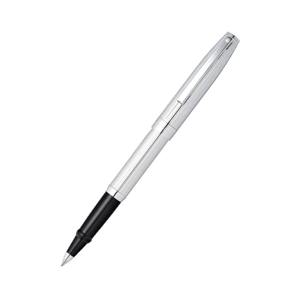 Sheaffer Sagaris A9481 Chrome and Line Engraved Finish CT Rollerball Pen