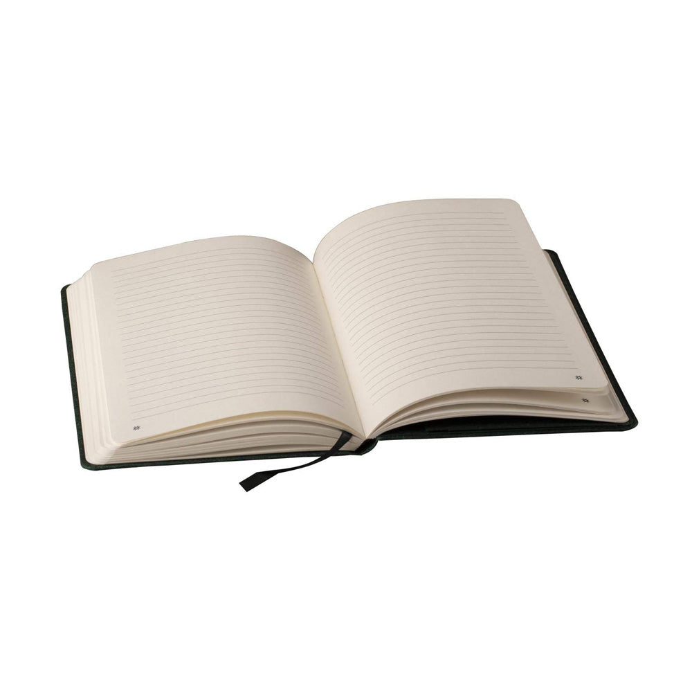 Pennline Hard Bound Notebook (Ruled) A5 - Dark Green