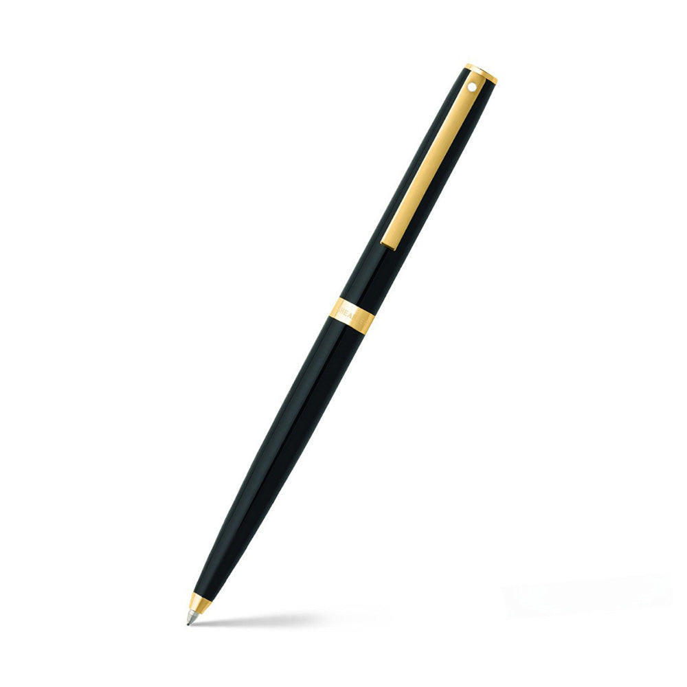 Sheaffer Set 9471 Sagaris Black GT Ball Pen with Black A5 Notebook