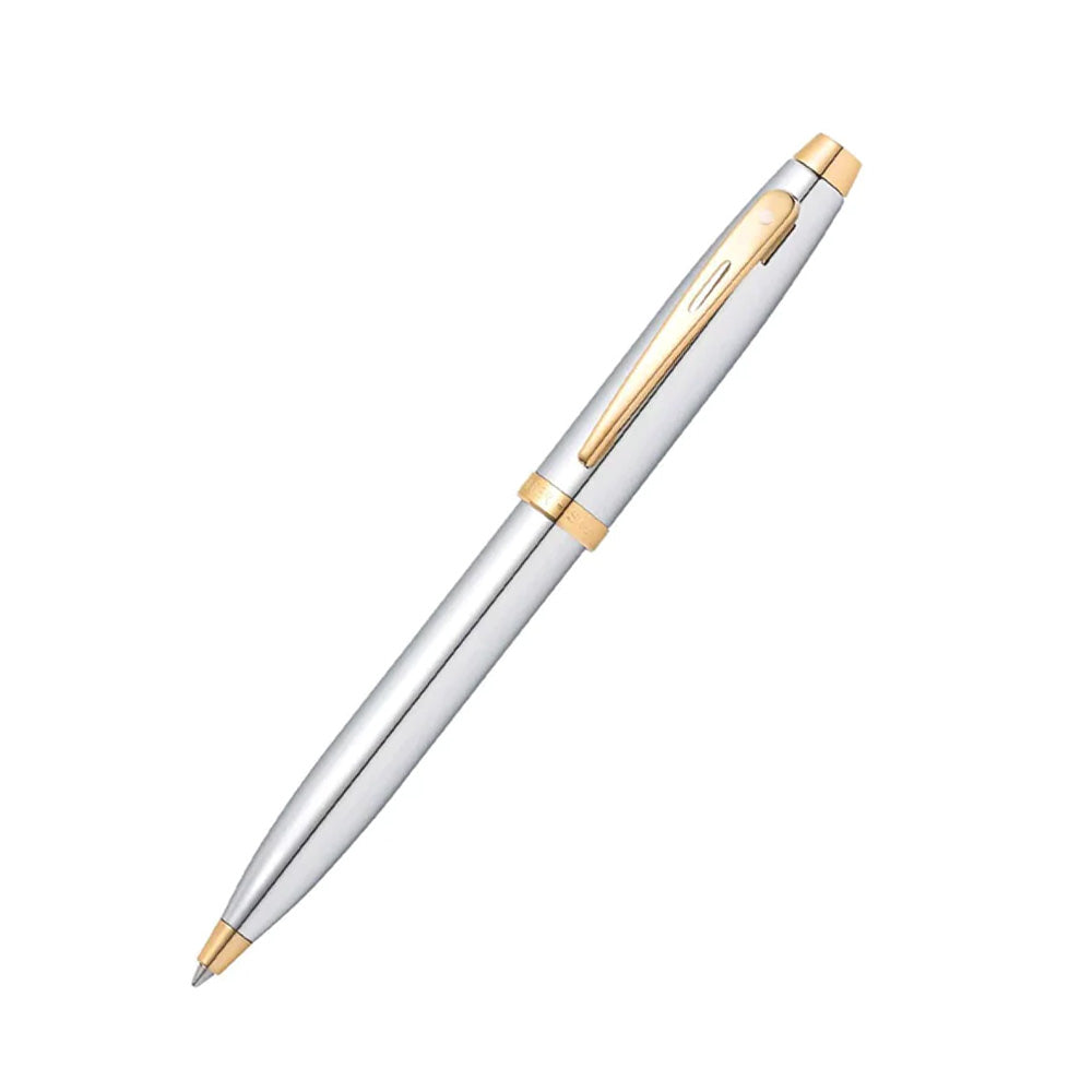 Sheaffer Gift 100 9340 Bright Chrome GT Ball Pen with A5 Notebook