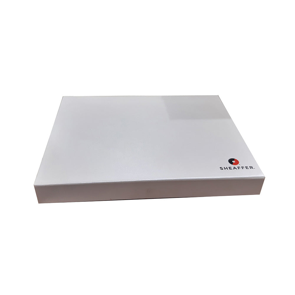 Sheaffer Gift 100 9317 Matte Black Ball Pen with A5 Black Notebook