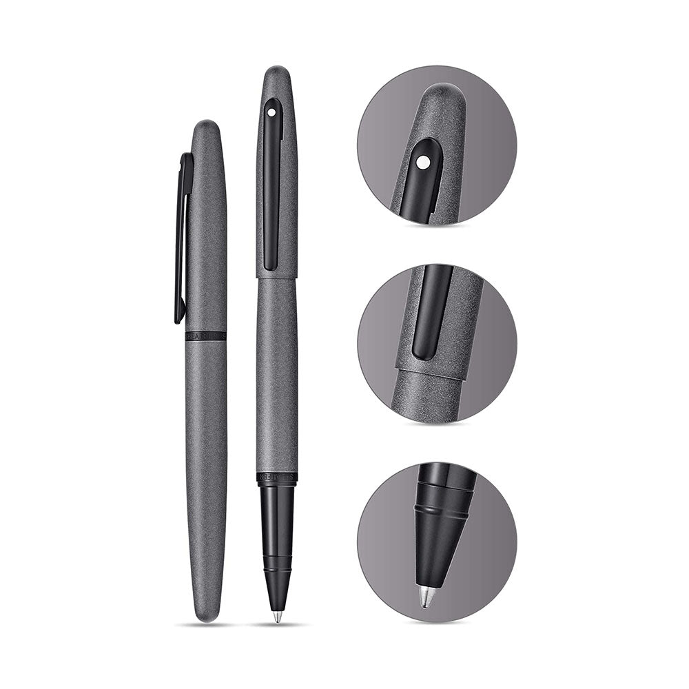 Sheaffer VFM A9424 Matte Grey with Matte Black Trim Rollerball Pen