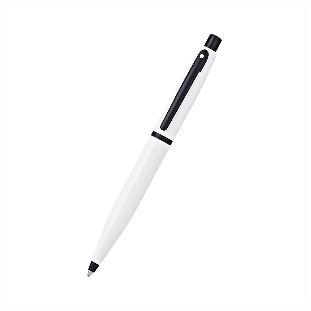 Sheaffer VFM 9425 Glossy/White With Matte Black Tone Trim Ballpoint Pen