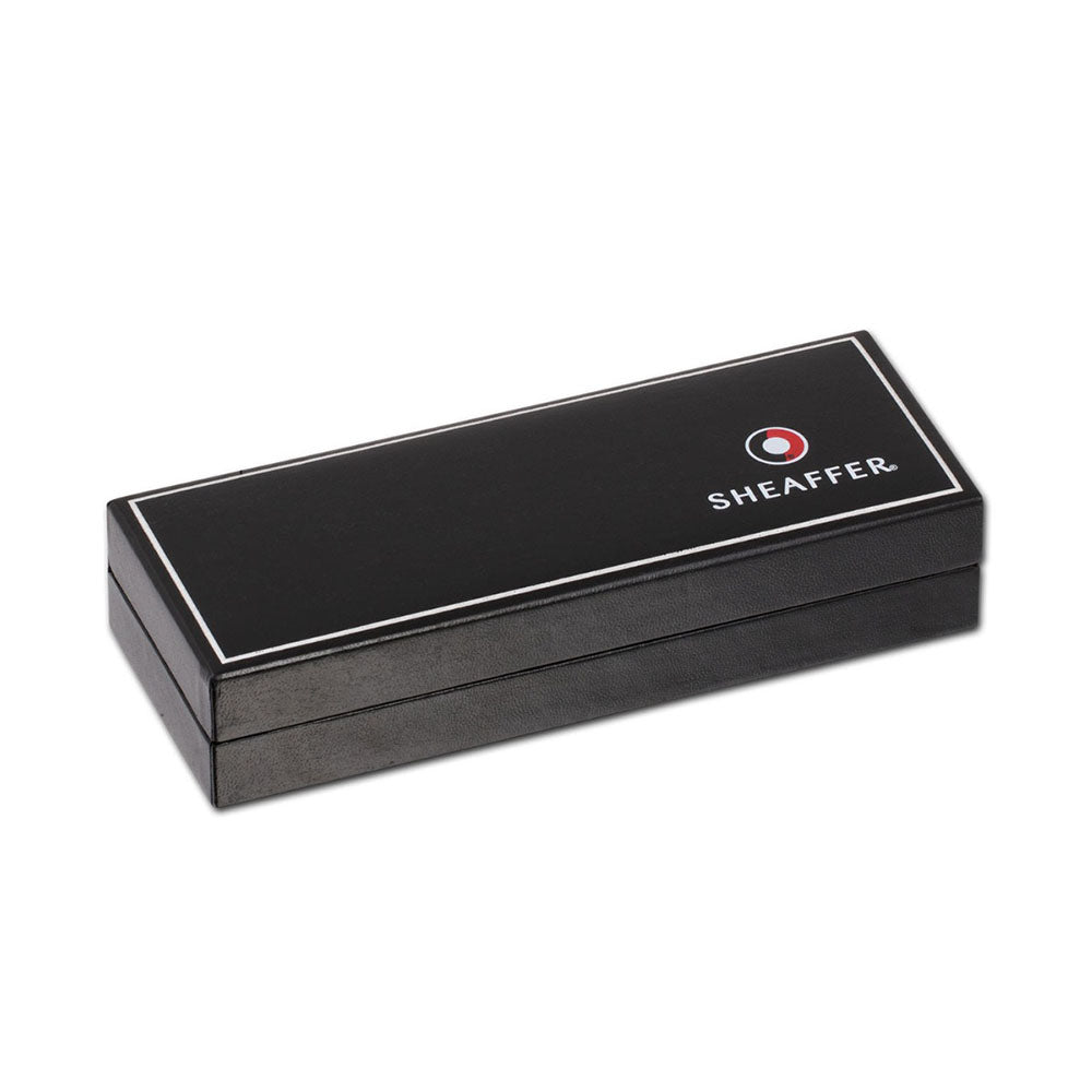 Sheaffer Intensity A9244 Matte Black PVD Engraved with Polished Black PVD Trim Rollerball Pen