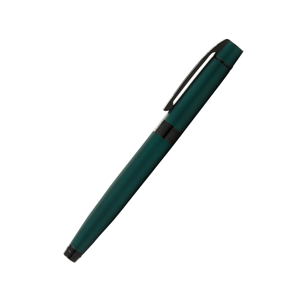 Sheaffer Gift 300 A9346 Matte Green Lacquer with Polished Black Trim Rollerball Pen
