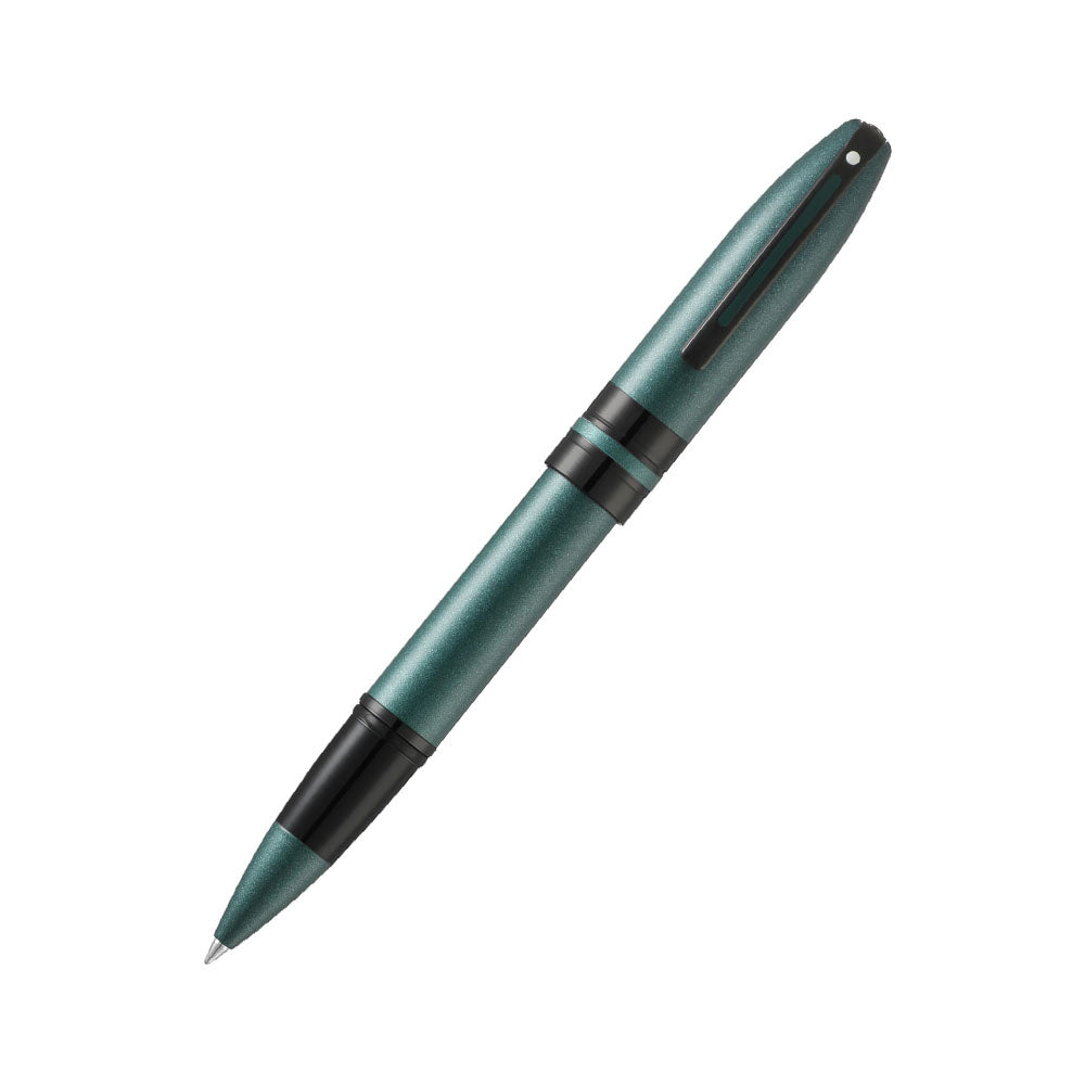 Sheaffer Icon A9109 Metallic Green Lacquer with Polished Black PVD Trim Rollerball Pen