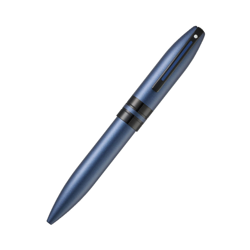 Sheaffer Icon A9110 Metallic Blue Lacquer with Polished Black PVD Trim Ballpoint Pen