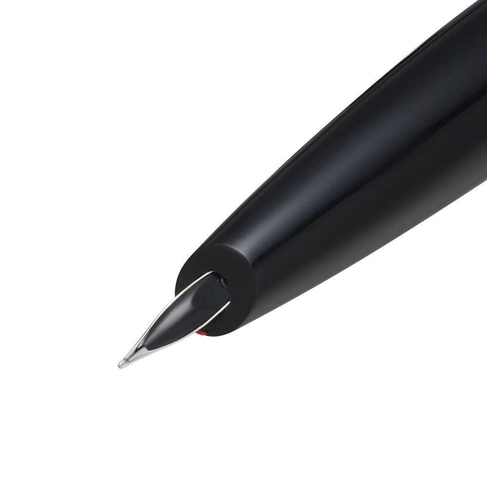 Sheaffer Icon A9110 Metallic Blue with Polished Black PVD Trim Fountain Pen - Medium Nib