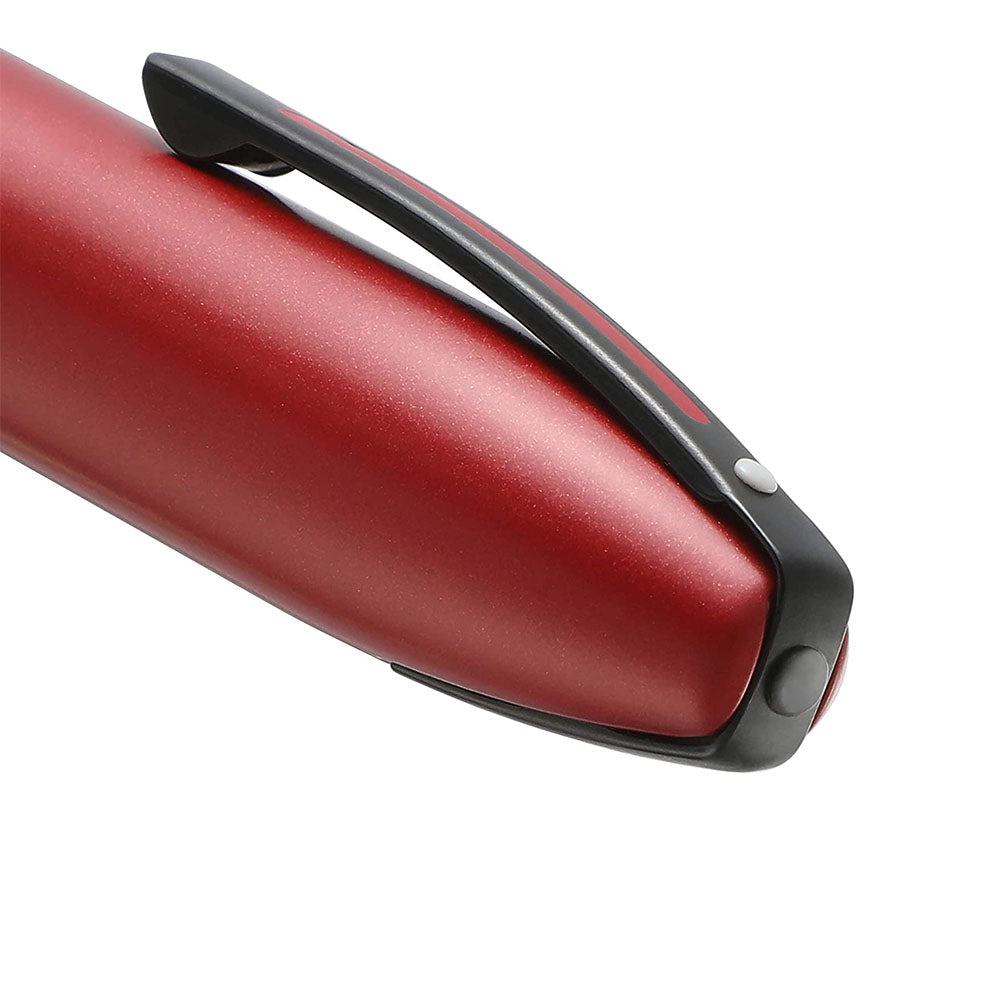 Sheaffer Icon 9111 Metallic Red with Glossy Black PVD Trim Ballpoint Pen