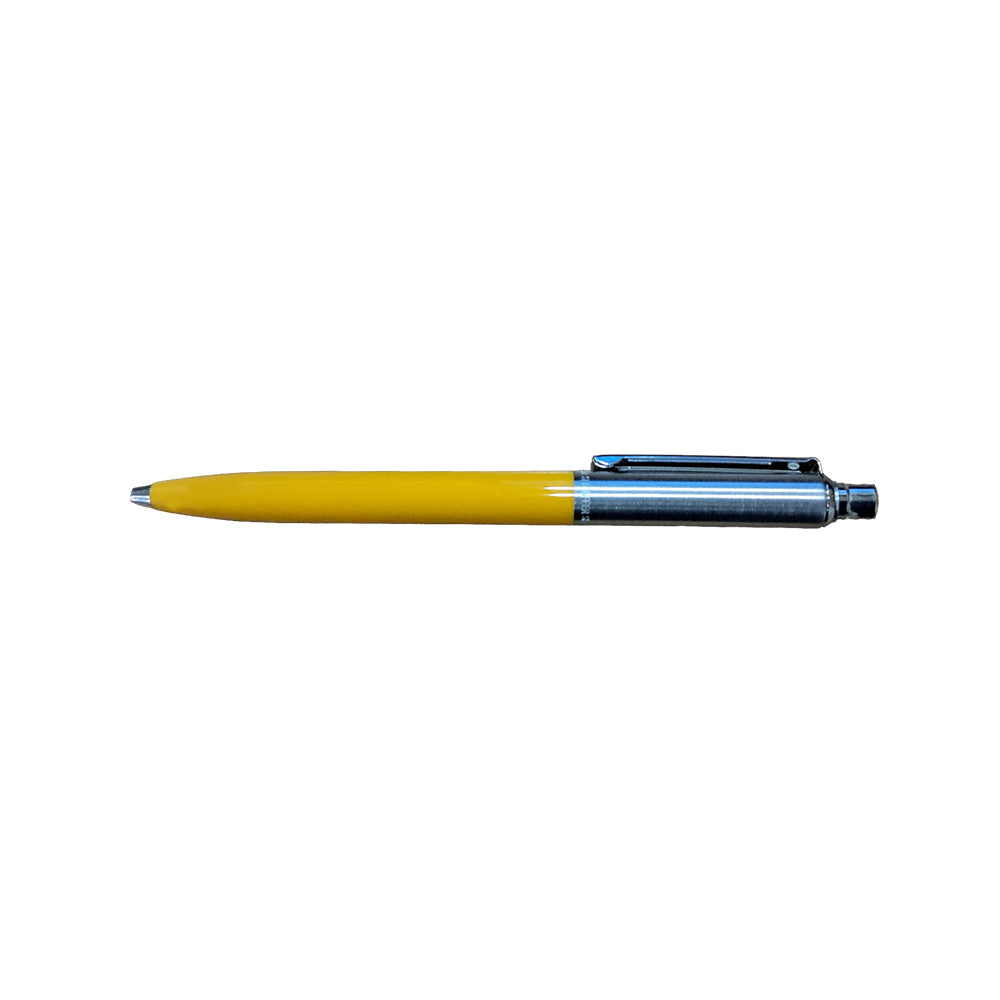 Sheaffer Sentinel 321 Yellow Brushed Chrome Cap CT Ballpoint Pen