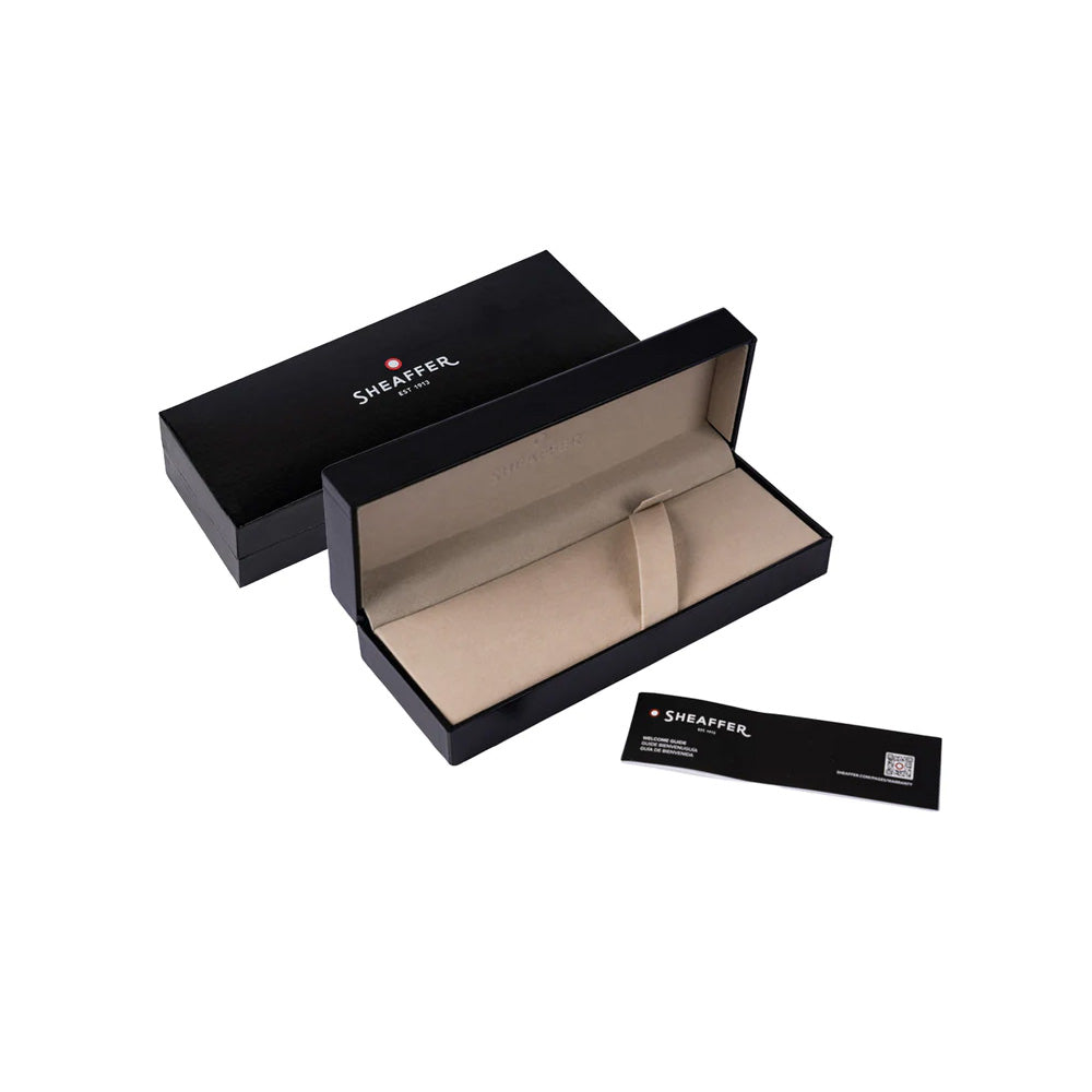 Sheaffer 100 9370 Glossy Coffee Brown with PVD Gold-Tone Trim Ballpoint Pen