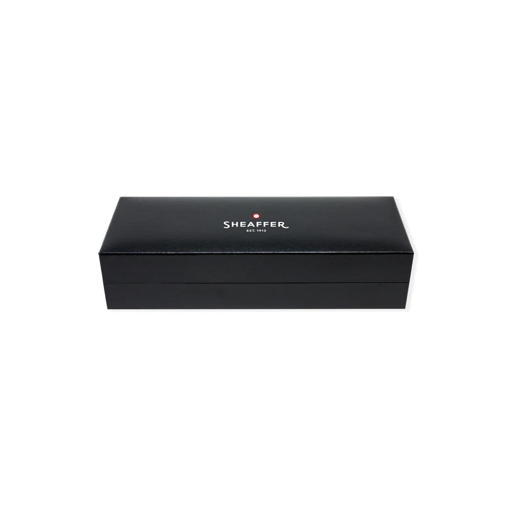 Sheaffer 100 9371 Satin Blue with PVD Blue Trim Rollerball Pen