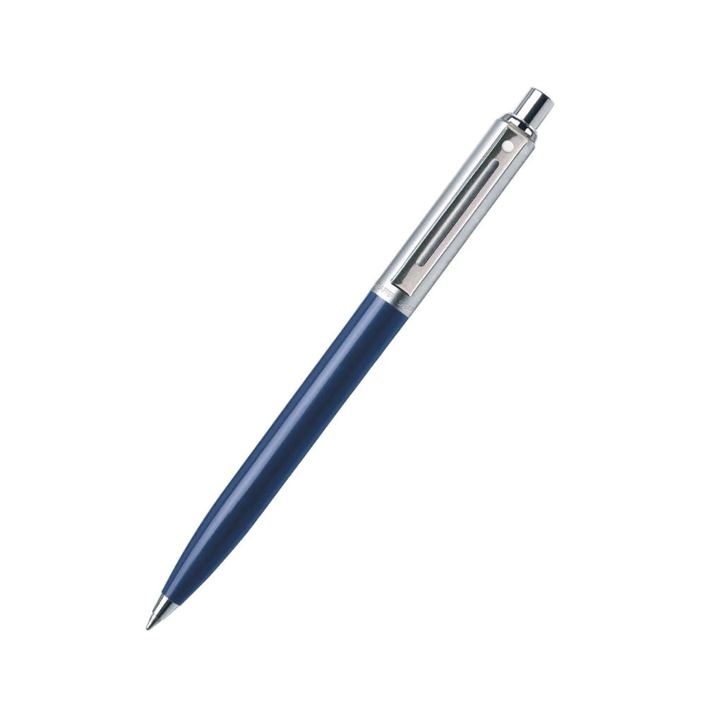 Sheaffer Sentinel 321 Blue Brushed Chrome Cap CT Ballpoint Pen