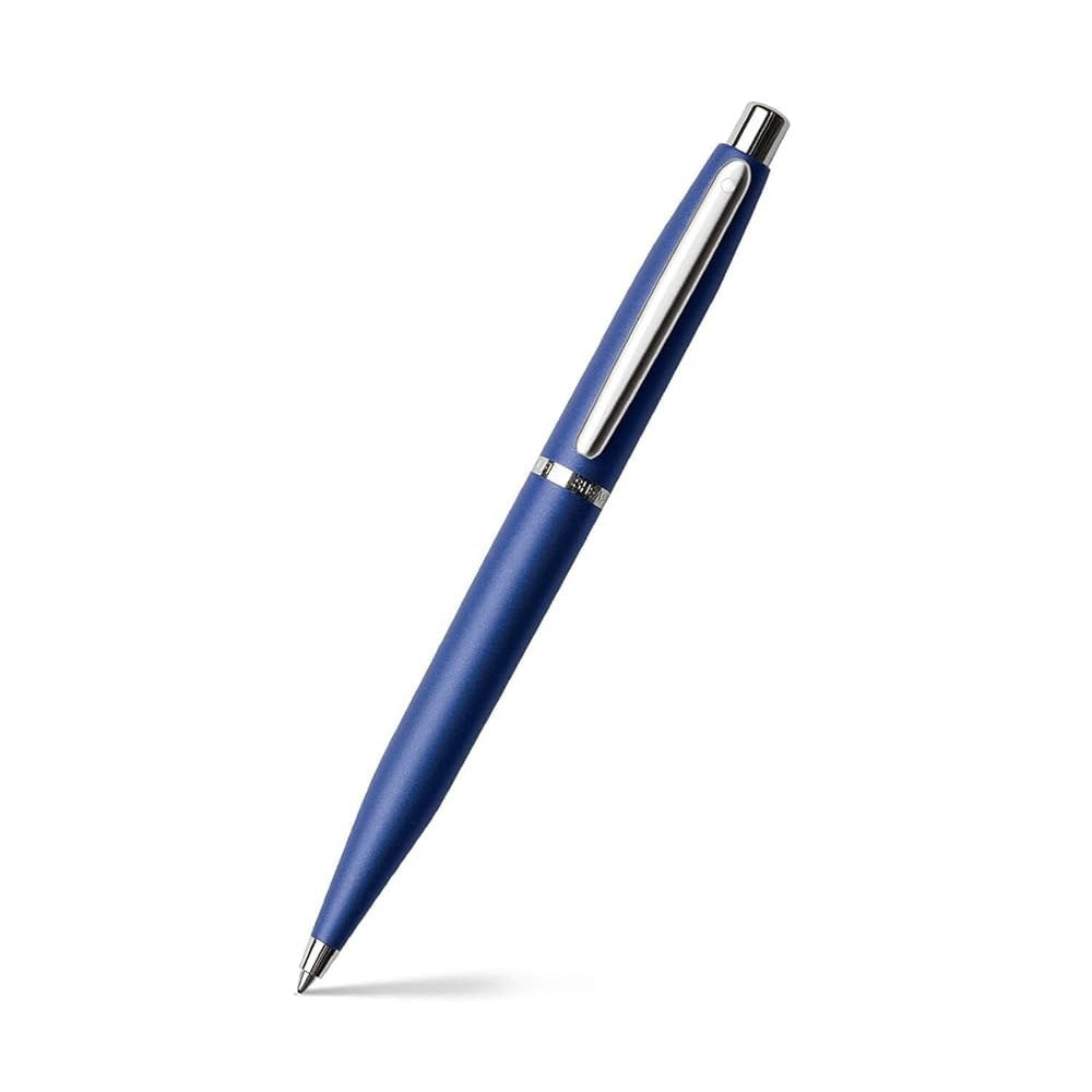 Sheaffer VFM E9401 Neon Blue with Chrome Trim Ballpoint Pen in Hangsell