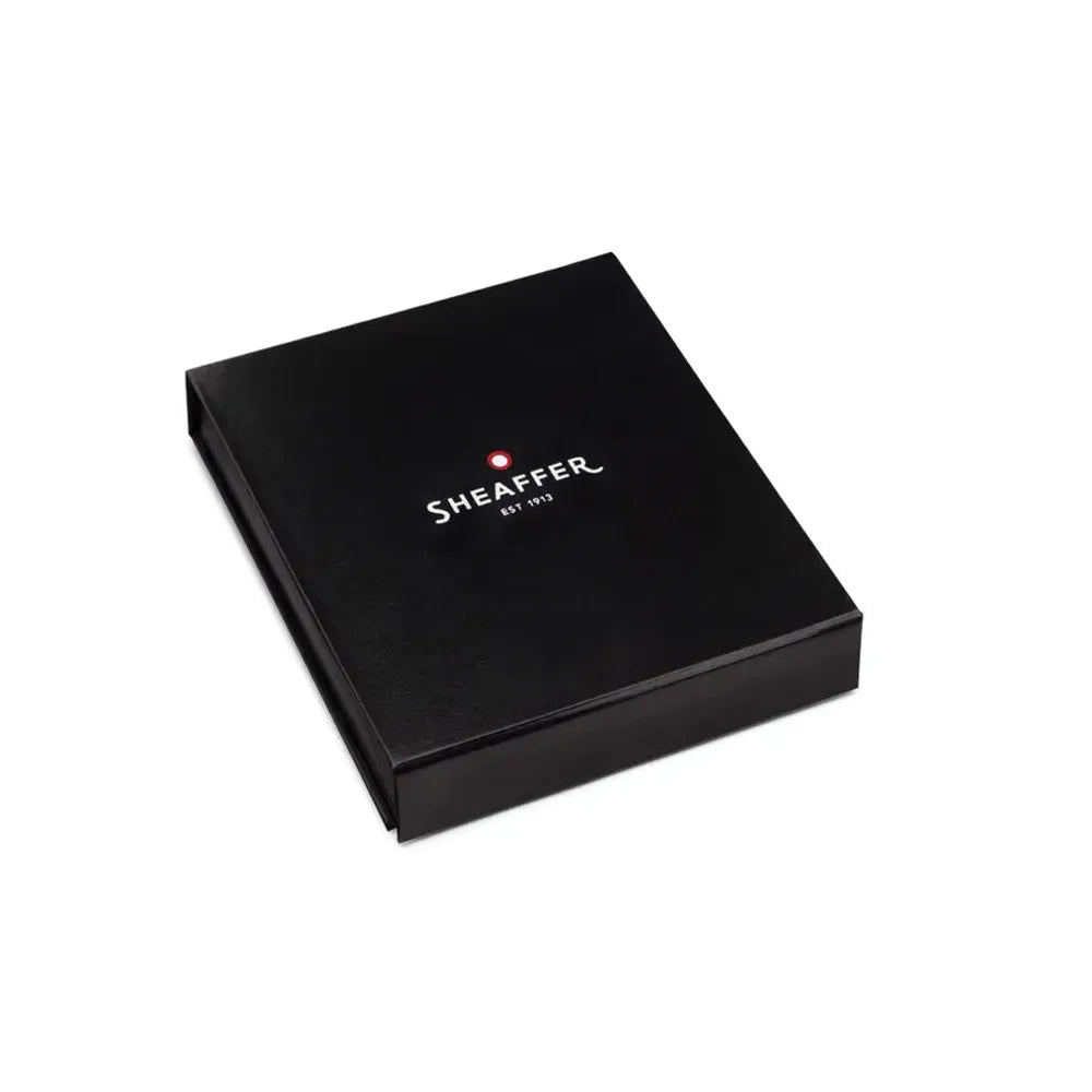 Sheaffer Giftset 100 G9317 Matte Black CT Ball Pen with Business Card Holder