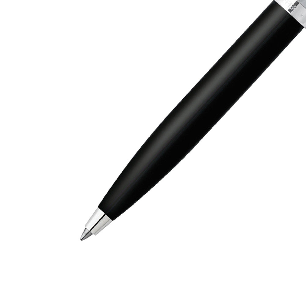 Sheaffer 100 9313 Black Barrel with Chrome Cap Ballpoint Pen