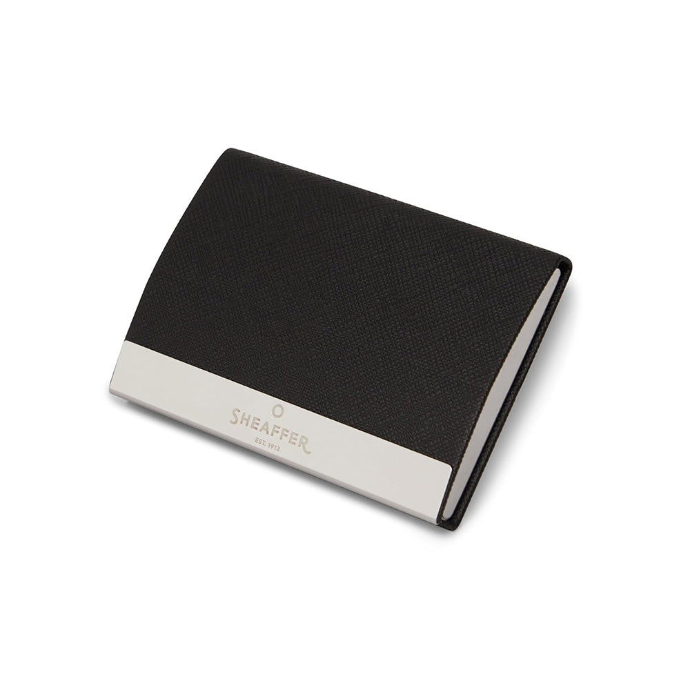 Sheaffer 300 G9314 Glossy Black CT Ball Pen with Business Card Holder