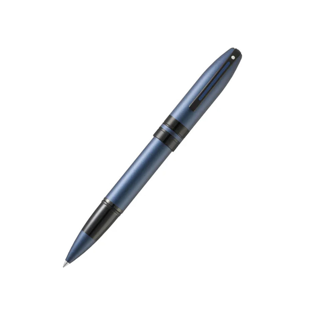 Sheaffer Icon E9110 Metallic Blue with Glossy Black Trim Rollerball Pen