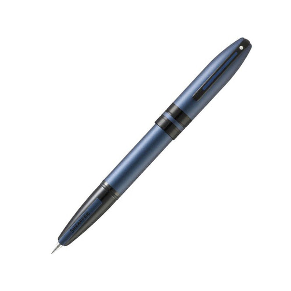 Sheaffer ICON E9110 Metallic Blue With Glossy Black Trim Fountain Pen - Medium Nib