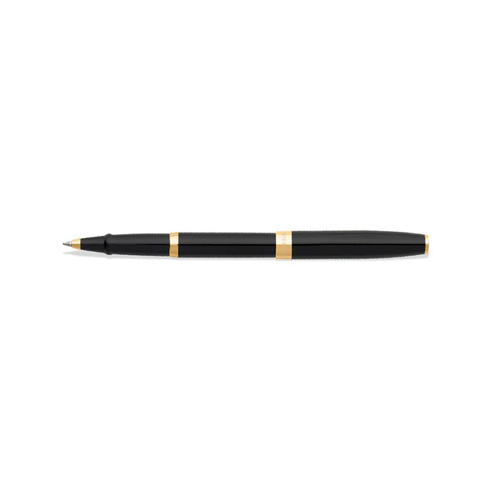 Sheaffer SAGARIS E9471 Gloss Black With Gold Tone Trim Rollerball Pen