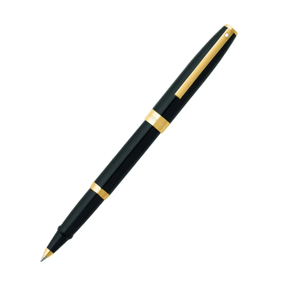 Sheaffer SAGARIS E9471 Gloss Black With Gold Tone Trim Rollerball Pen