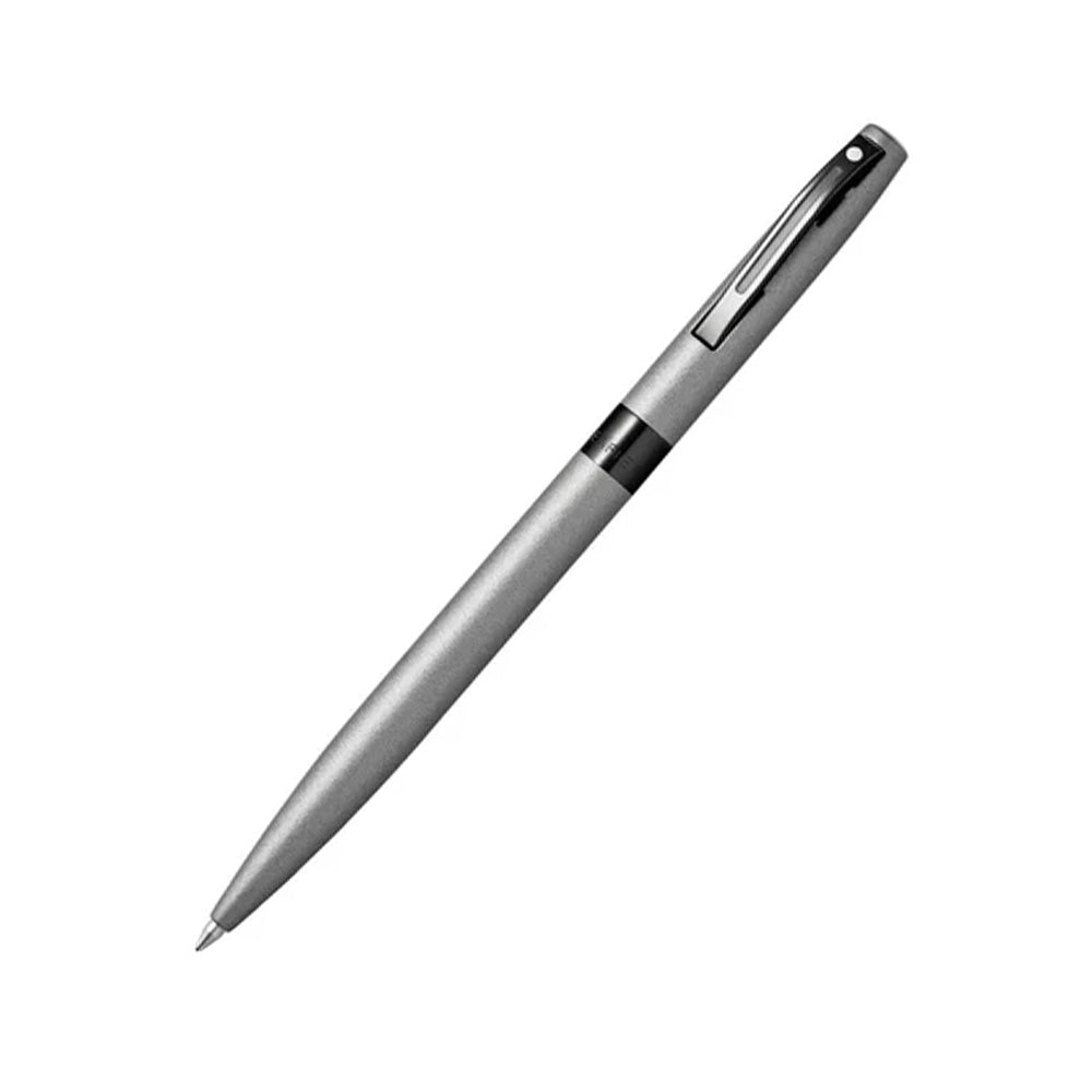 Sheaffer REMINDER E9019 Matte Gray With Black PVD Trim Ballpoint Pen