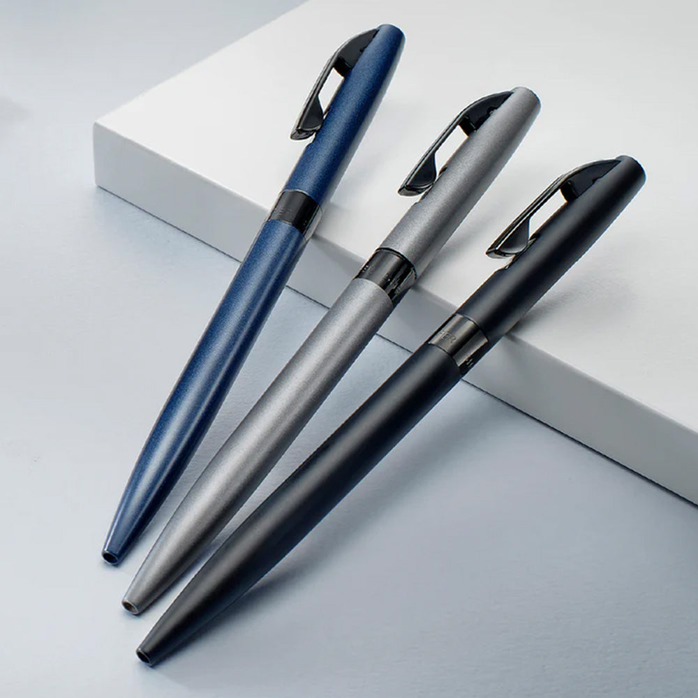 Sheaffer REMINDER E9018 Matte Blue With Black PVD Trim Ballpoint Pen