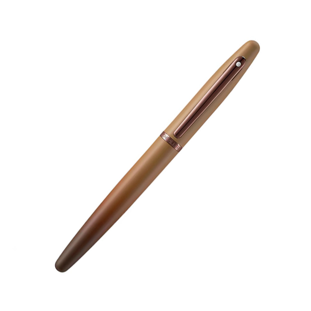Sheaffer VFM 9428 Coffee Edition Matt Brown with Regal Brown PVD Trims Rollerball Pen