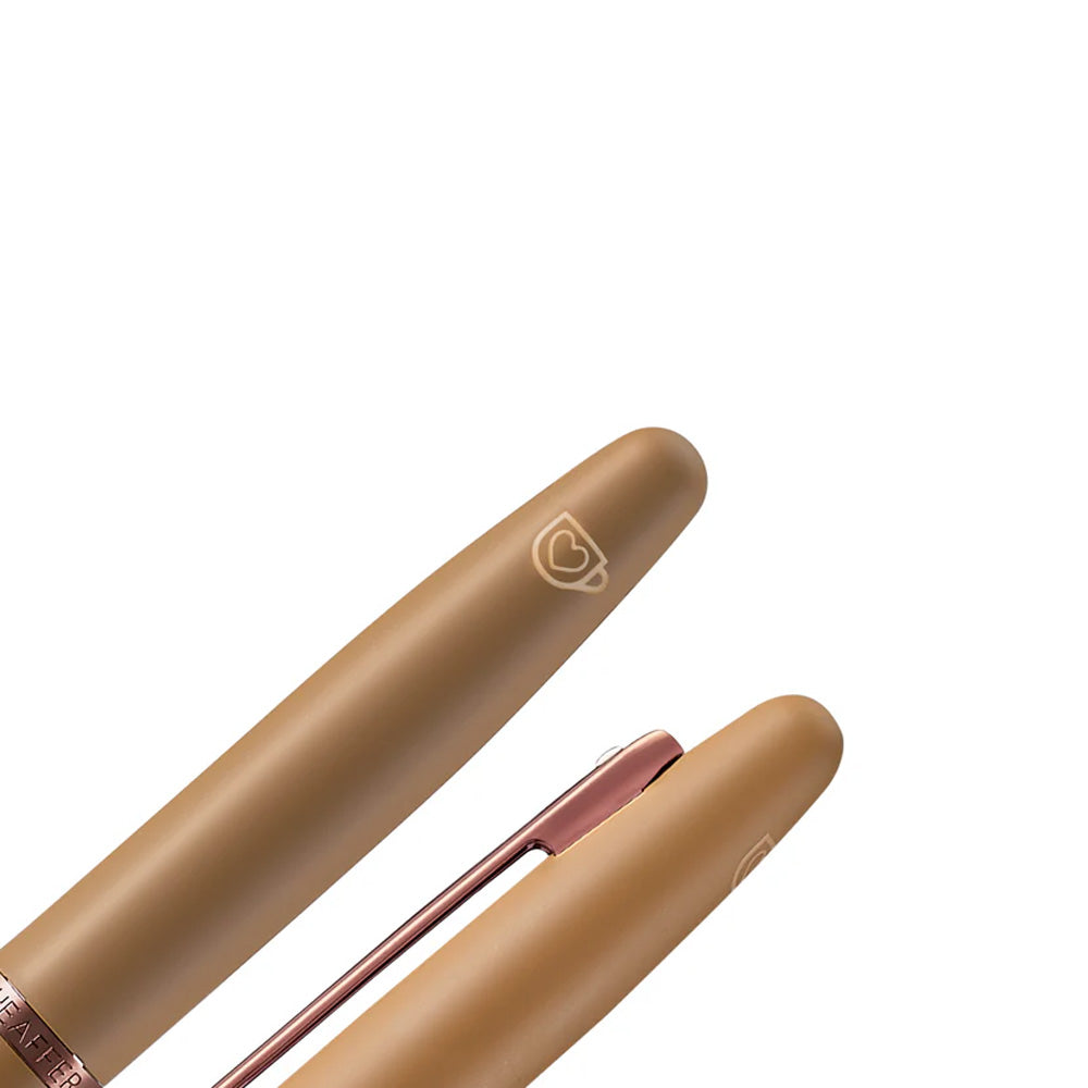 Sheaffer VFM 9428 Coffee Edition Matt Brown with Regal Brown PVD Trims Fountain Pen - Medium Nib