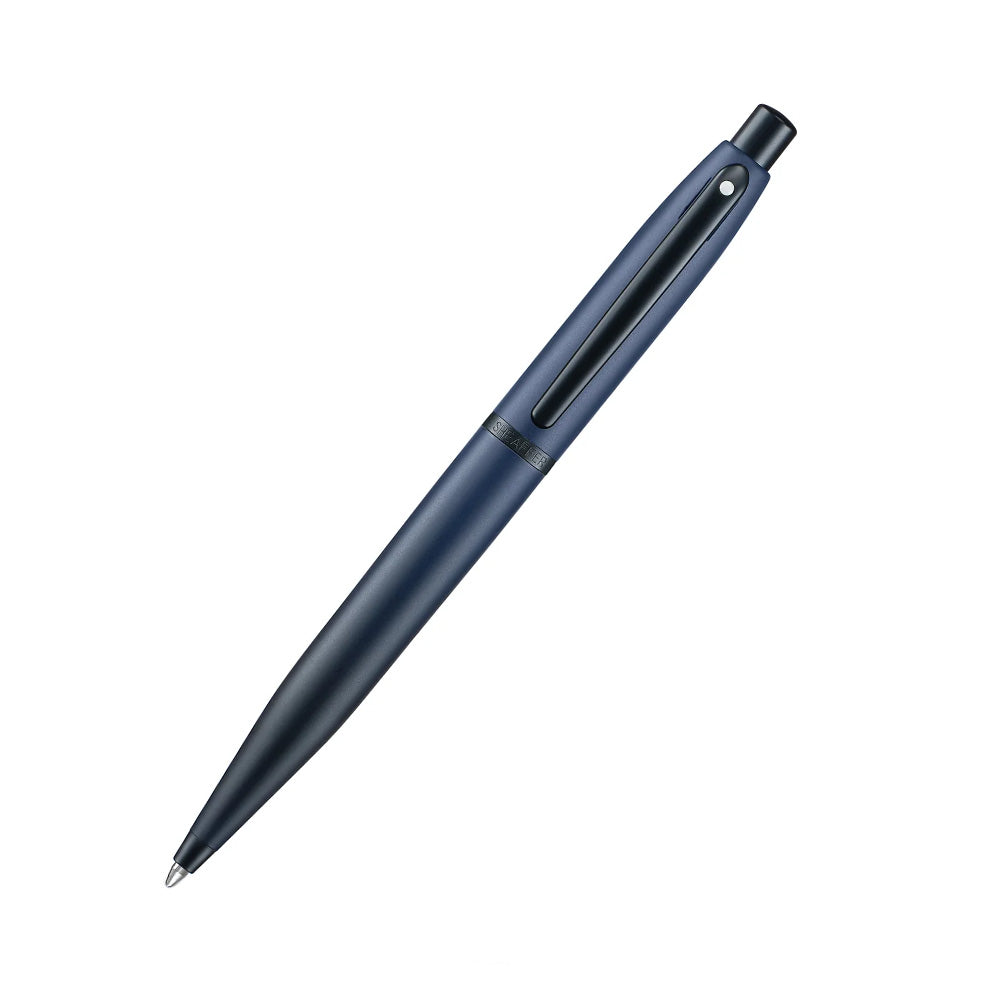 Sheaffer VFM 9429 Matte Blue with Matte Black Trims Ballpoint Pen