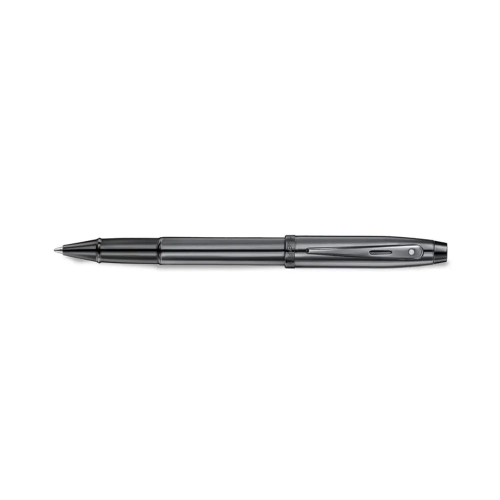 Sheaffer 100 9375 Ionic Gunmetal Grey with Shiny PVD Trim Rollerball Pen