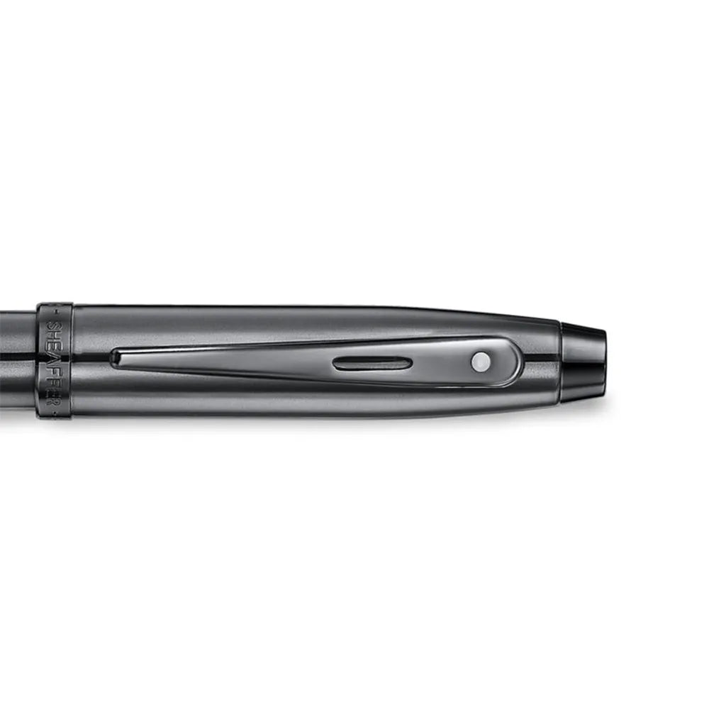Sheaffer 100 9375 Ionic Gunmetal Grey with Shiny PVD Trim Rollerball Pen