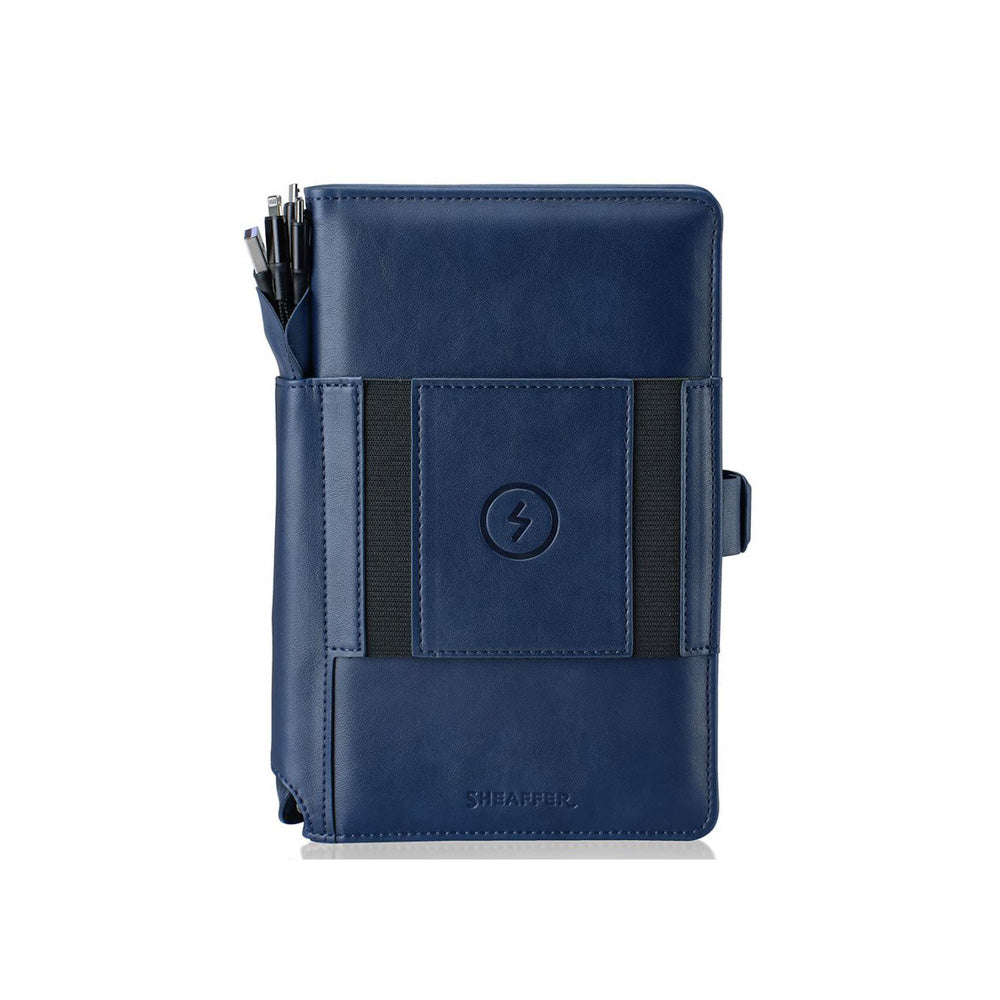 Sheaffer Blue Superbook Mini Organizer with Wireless Powerbank 8000mAh