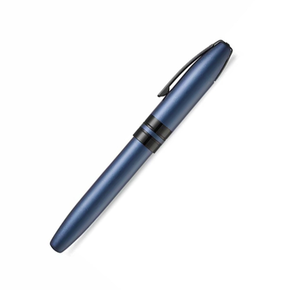 Sheaffer Giftset ICON G9110 Metallic Blue With Glossy Black Trim FP M + Skrip Black Ink Bottle 50ml