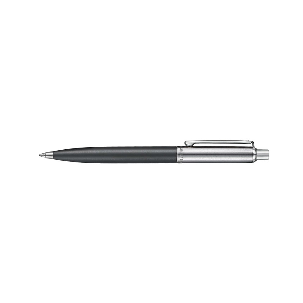Sheaffer Sentinel Metal E331 Matte Black Barrel and Chrome Cap with Chrome-Plated Trim Ballpoint Pen