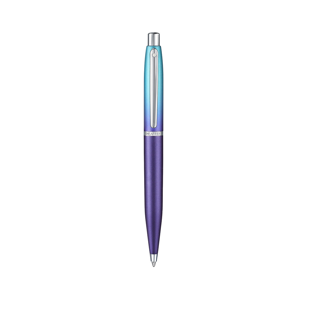The Sheaffer VFM Expression Ballpoint Pen  in Blue & Purple Pearlised Gradient isn’t just eye-catching, it’s a reflection of individuality in motion. Designed for those who move with confidence and write without filters, it brings together vibrant aesthetics and Sheaffer’s trusted smoothness. From journaling your truth to signing what matters, this pen is made for moments that express who you are.