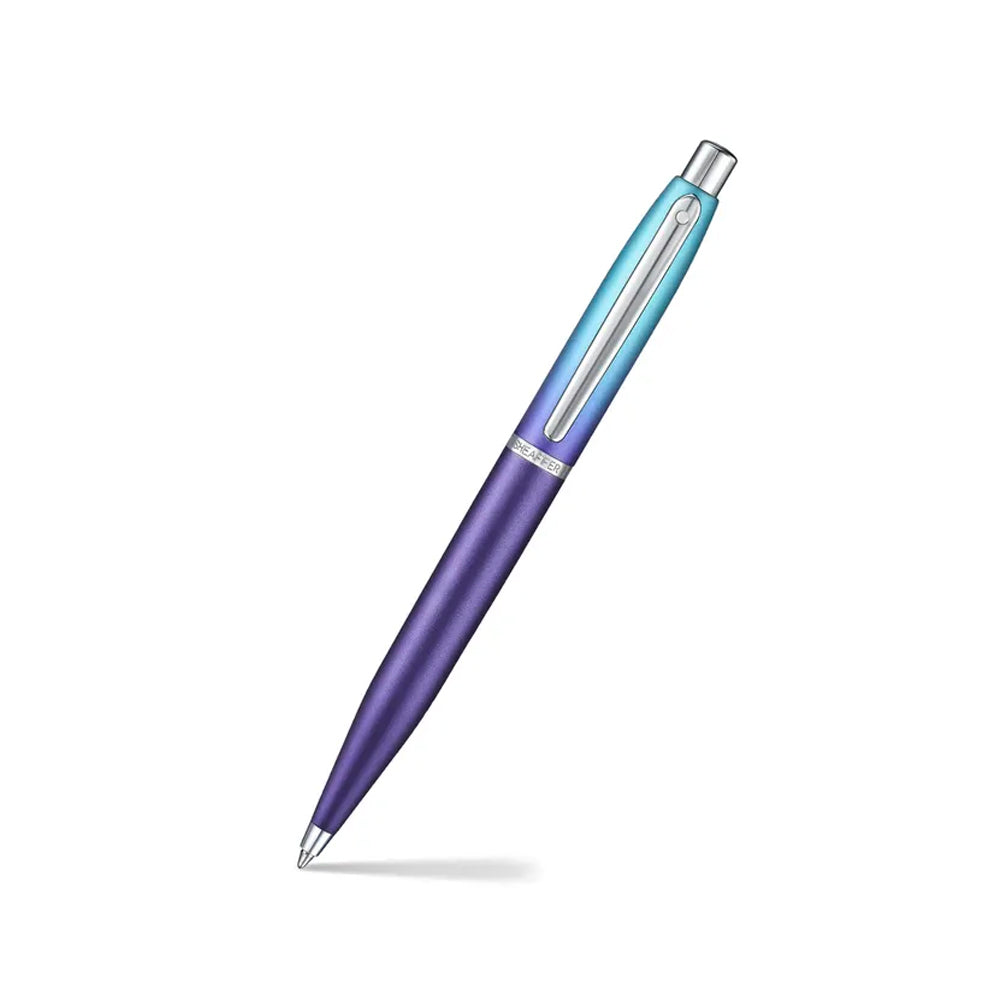 The Sheaffer VFM Expression Ballpoint Pen  in Blue & Purple Pearlised Gradient isn’t just eye-catching, it’s a reflection of individuality in motion. Designed for those who move with confidence and write without filters, it brings together vibrant aesthetics and Sheaffer’s trusted smoothness. From journaling your truth to signing what matters, this pen is made for moments that express who you are.