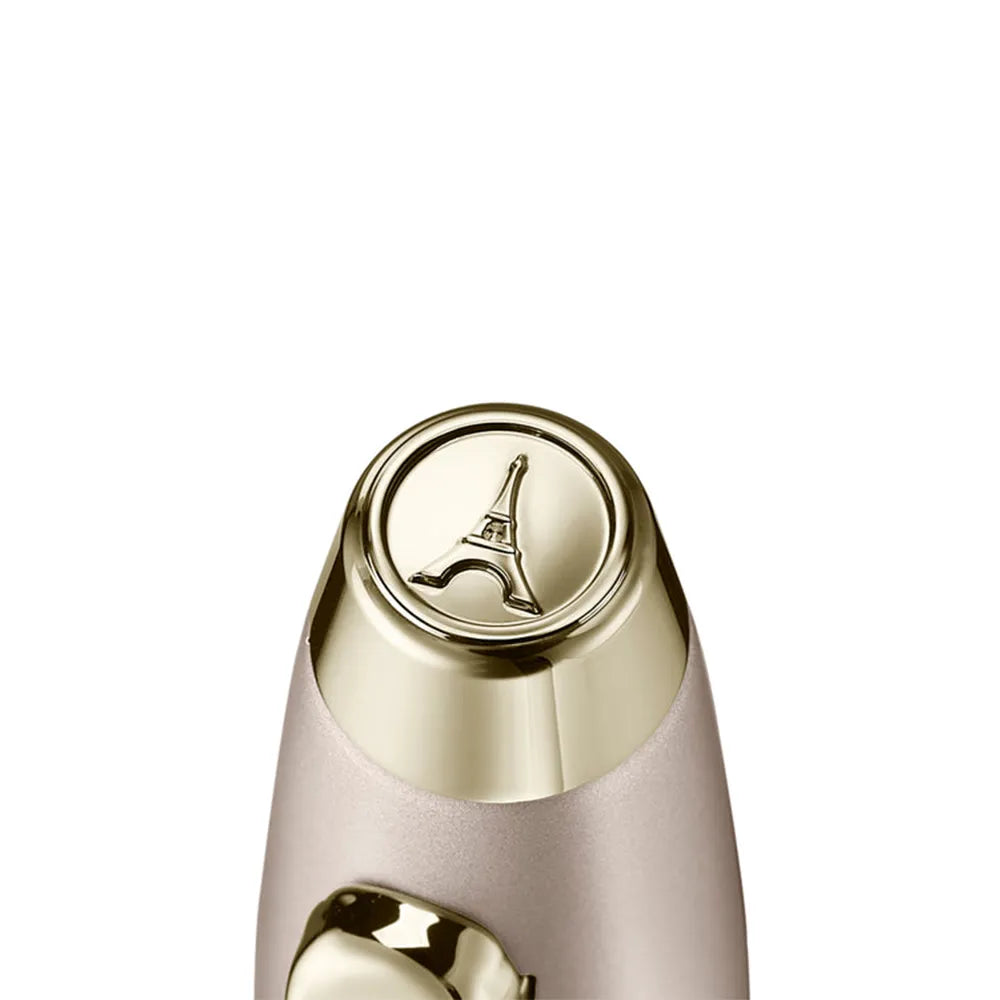 Sheaffer 100 Emily in Paris 9377 Champagne Gold Finish Body & Trims & Bow-Shaped Clip Emblem Rollerball Pen