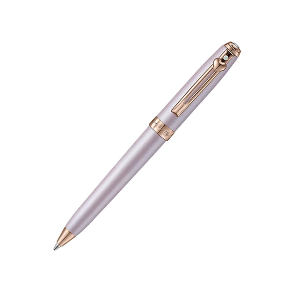 Sheaffer Emily in Paris Prelude Mini 9810 Pastel Pink & Rose-Gold Trims with Heart Emblem Swarovski Ballpoint Pen 