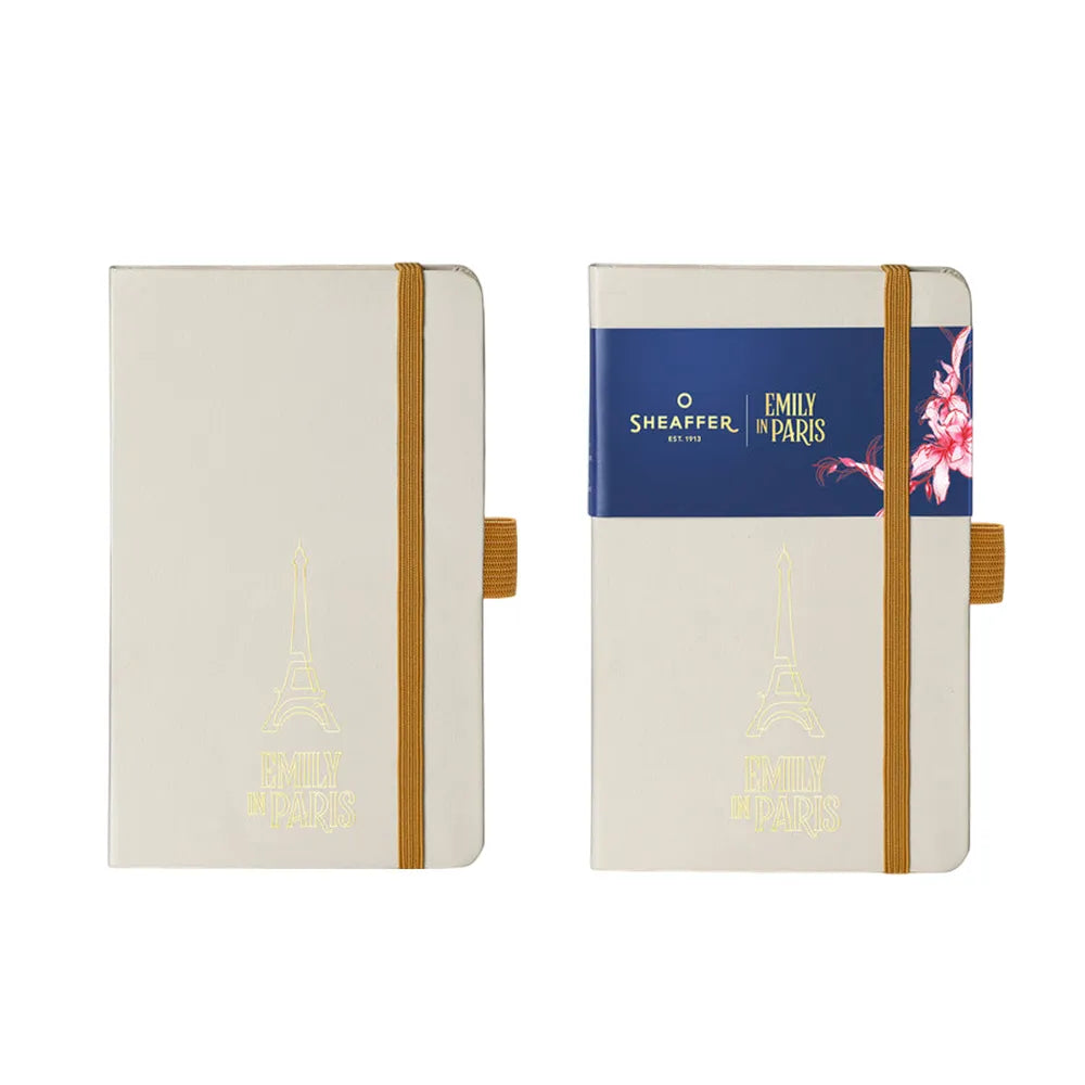 Sheaffer Giftset EIP 100 E9377 Champagne Gold with Champagne Gold Trims Ball Pen and Hardbound Small Notebook