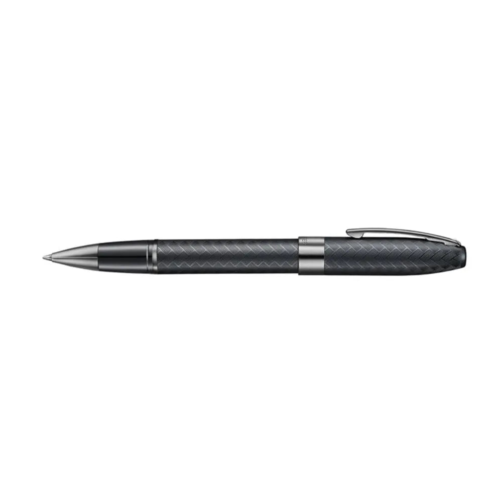 Sheaffer Legacy Chevron 9066 Matte Black with PVD Gunmetal Trim Rollerball Pen