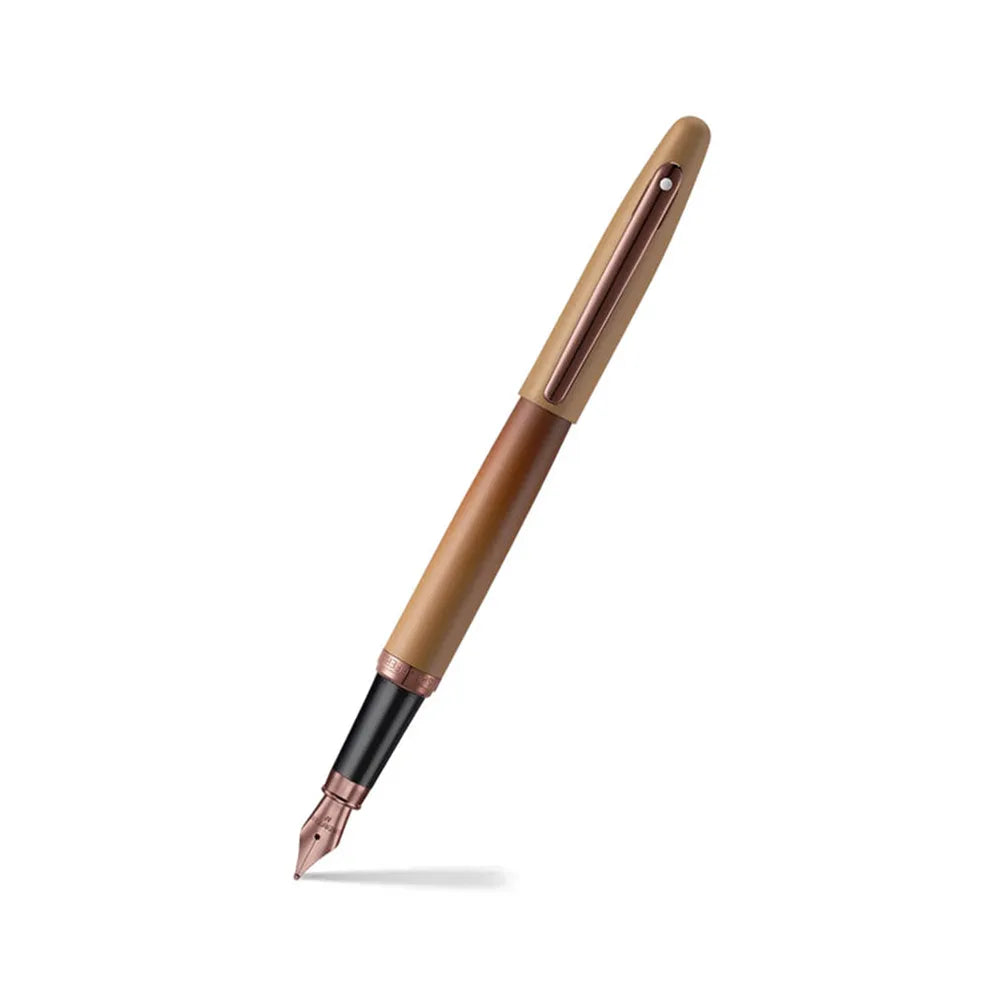 Sheaffer VFM G9428 Coffee Edition Fountain Pen with 3 Inks Vials Gift Set