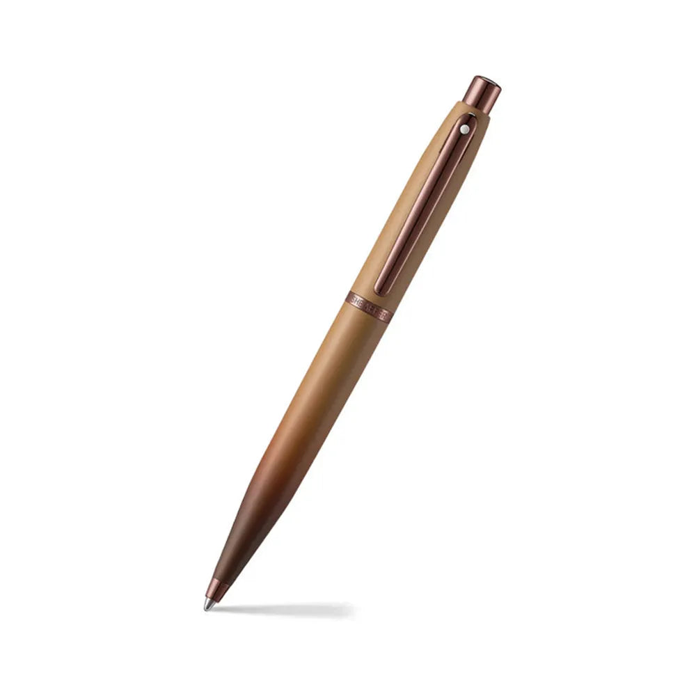 Sheaffer Giftset VFM G9428 Coffee Edition Matt Brown with Brown PVD Trims Ball Pen with Coffee Pen Pouch