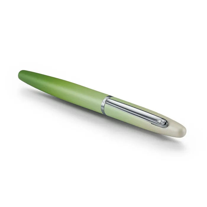 Sheaffer VFM 9431 Matcha Edition Green Ombre Gradient with Chrome-plated Trims Fountain Pen - Stainless Steel Nib