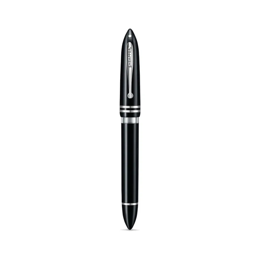 Sheaffer Balance III E892 Glossy Black Resin with Chrome Trim Fountain Pen