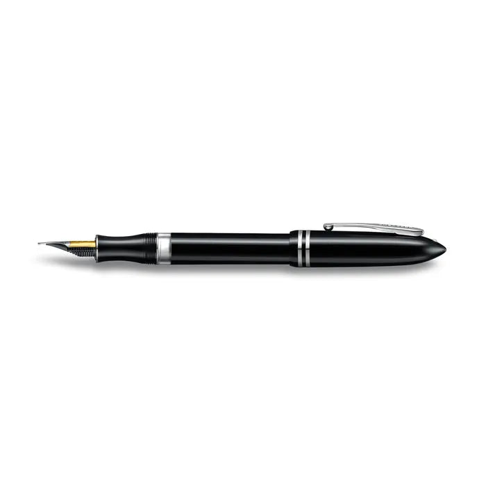 Sheaffer Balance III E892 Glossy Black Resin with Chrome Trim Fountain Pen